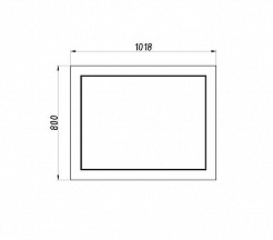 ASB-Woodline Мебель для ванной Леонардо 105 – фотография-3